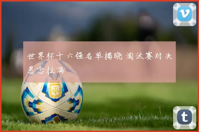 世界杯十六强名单揭晓 淘汰赛对决悬念拉满