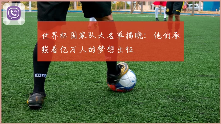 世界杯国家队大名单揭晓:他们承载着亿万人的梦想出征