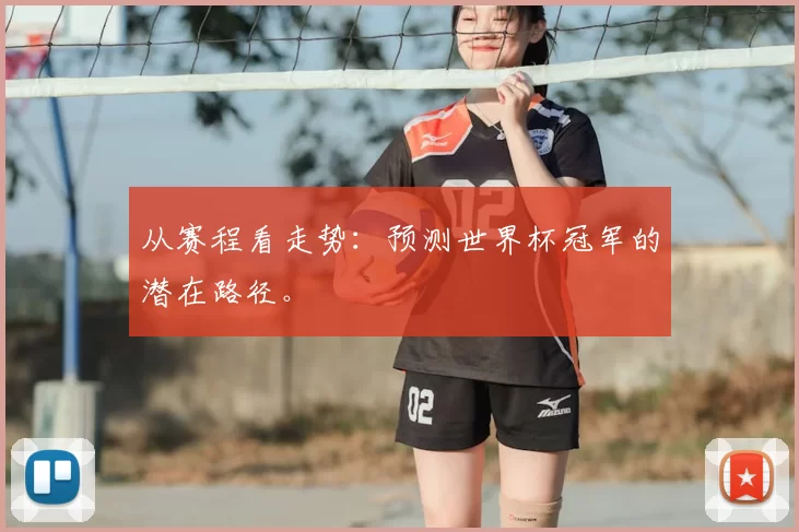从赛程看走势：预测世界杯冠军的潜在路径。